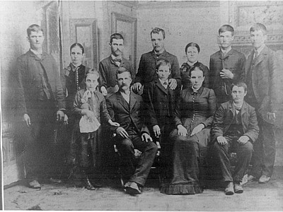 Thomas E. Shifflet Family c. 1891