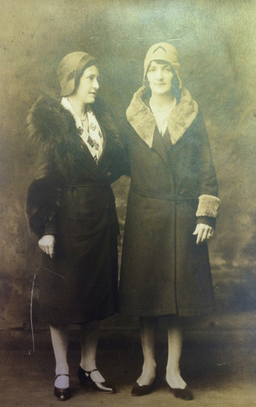 Lulu Shiflett and friend